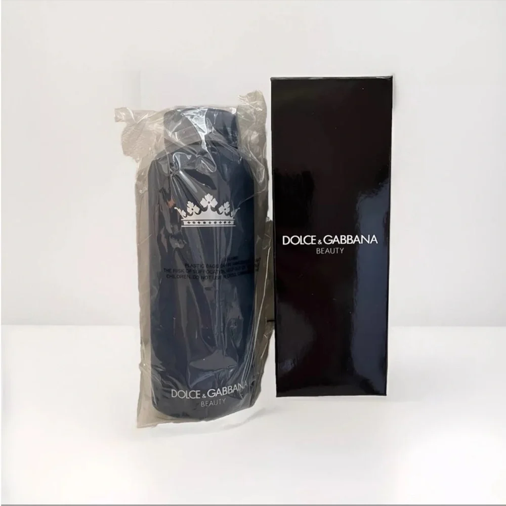 NIB Dolce & Gabbana Navy and Silver Beauty Bottle - Picture 2 of 3